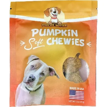 1ea 1.5oz Poochie Butter Pumpkin Soft Chewies - Items on Sale Now